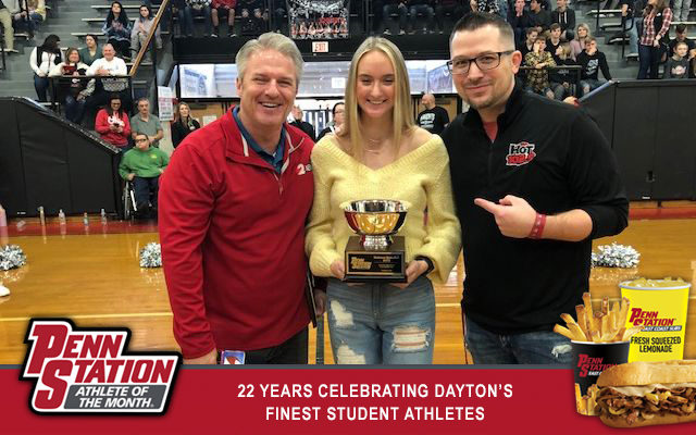 Penn Station Athlete of the Month for February, 2020:  Delaney Benedict