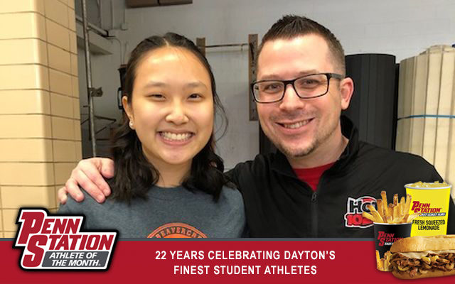 Penn Station Athlete Of The Month For March, 2020:  Eileen Yang