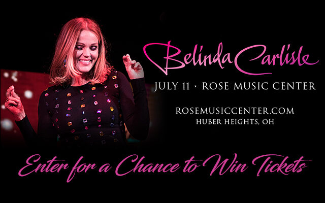Win Tickets to See Belinda Carlisle on Tuesday, July 11th
