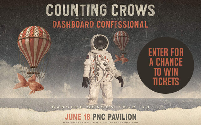 Win Tickets to See Counting Crows on Sunday, June 18th