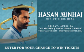It’s Hasan Minhaj’s “Off With His Head” Comedy Tour